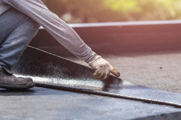 Professional Emergency Waterproofing technician working in Somerville, AL